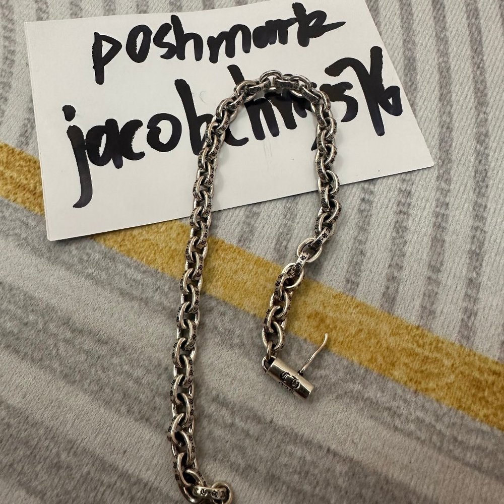 Chrome Hearts Paper Chain bracelet 7.5 inches